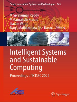 cover image of Intelligent Systems and Sustainable Computing
